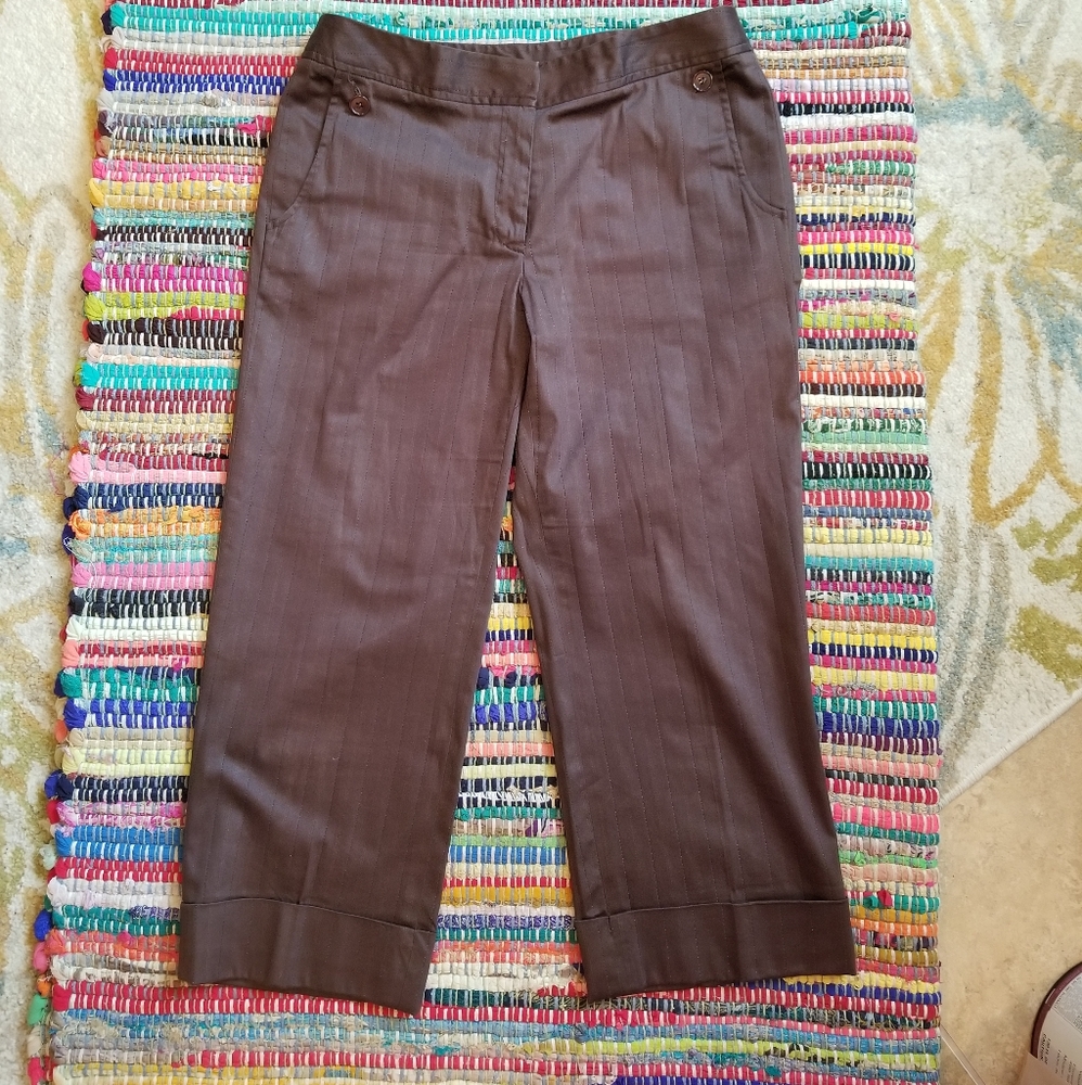 Rafaella Capri Cuff Pants